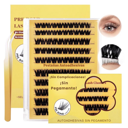 LashPro™ Pestañas Autoadhesivas Ultra Resistentes – ¡Sin Pegamento, Sin Complicaciones!